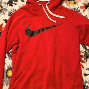 Red Nike Hoodie ; Size M [MENS]